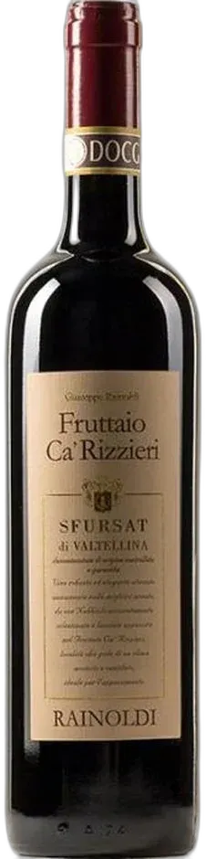 photo du vin Sforzato di Valtellina Docg Sfursat Fruttaio cà Rizzieri Casa Vinicola Rainoldi