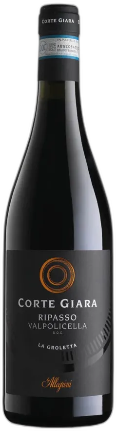 image du vin Valpolicella Ripasso Doc Corte Giara la Groletta Allegrini 2023