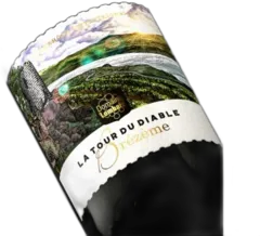 photo du vin Brézème Rouge la Tour du Diable Domaine Lombard