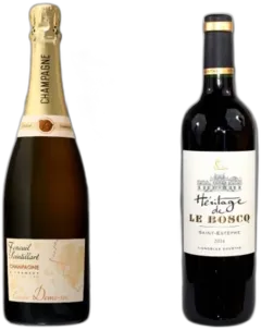 photo Cadeau Saint-Estèphe et Champagne