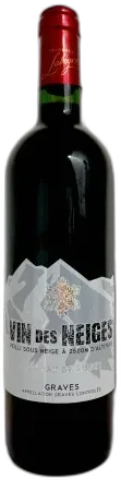 photo Vin des Neiges Rouge Vieilli Sous la Neige