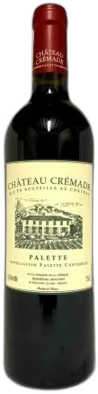 capture du vin Château Cremade Palette Grand Vin