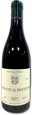 vue du vin Brézème Rouge du Domaine de Bréseyme