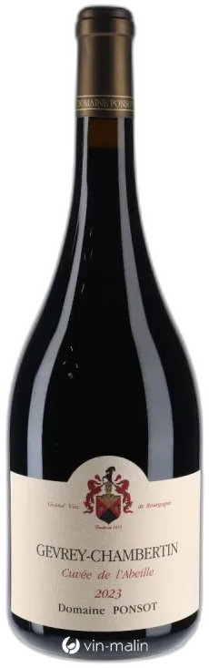 photo du vin Domaine Ponsot Gevrey-Chambertin "Cuvée de l'Abeille" 2022