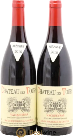 photo du vin Vacqueyras Château des Tours Emmanuel Reynaud