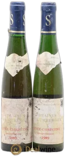 image du vin Gewurztraminer Vendanges Tardives Cuvée Christine Schlumberger