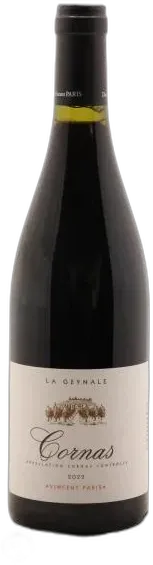 illustration du vin Cornas la Geynale Vincent Paris