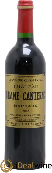 photo du vin Château Brane Cantenac 2ème Grand Cru Classé