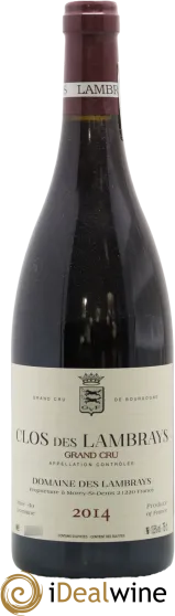 image du vin Clos des Lambrays