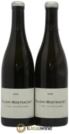 illustration du vin Puligny-Montrachet 1er Cru les Folatières Domaine de Chassorney Frédéric Cossard