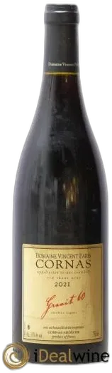 illustration du vin Cornas la Geynale Vincent Paris