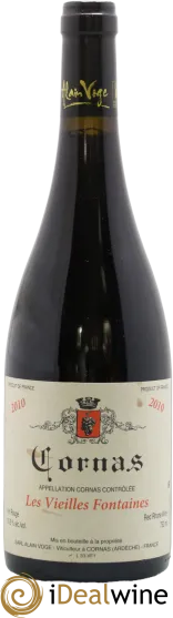 aperçu du vin Domaine Alain Voge, les Chailles