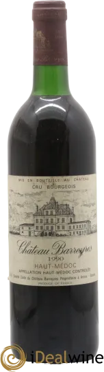 vue du vin Château Barreyres