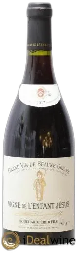 vue du vin Beaune 1er Cru Grèves Vigne de L&Apos;Enfant Jésus Bouchard Père & Fils