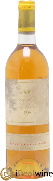 illustration du vin Château d’Yquem