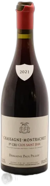 image du vin Paul Pillot Chassagne Montrachet 1er Cru Clos Saint Jean 2022 Rouge