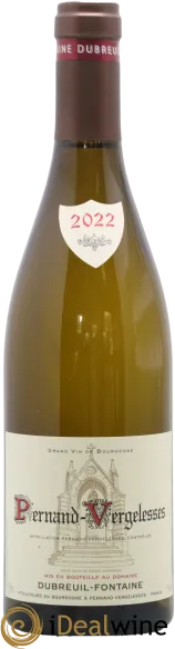 photo du vin Pernand-Vergelesses Domaine Dubreuil-Fontaine