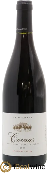 illustration du vin Cornas la Geynale Vincent Paris