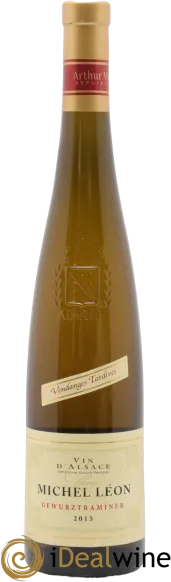 photo du vin Alsace Gewurztraminer Vendanges Tardives Cuvée Michel Léon Arthur Metz