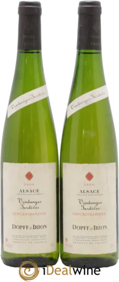 illustration du vin Alsace Gewurztraminer Vendanges Tardives Dopff & Irion
