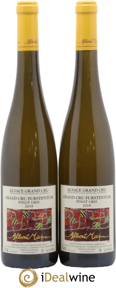 image du vin Alsace Pinot Gris Grand Cru Furstentum Albert Mann