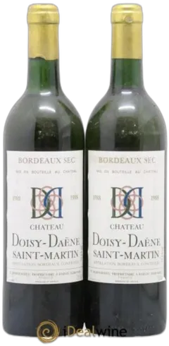 capture du vin Bordeaux Saint-Martin Doisy-Daëne
