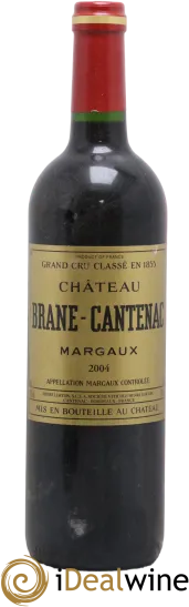 photo du vin Château Brane Cantenac 2ème Grand Cru Classé