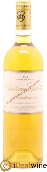 image du vin Crème de Tête