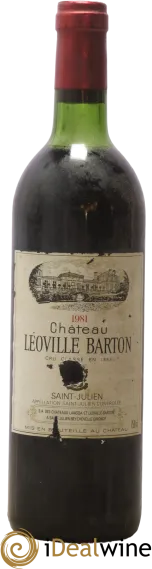 photo du vin Château Léoville Barton 2ème Grand Cru Classé