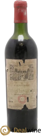 vue du vin Château Pichon Longueville Comtesse de Lalande 2ème Grand Cru Classé