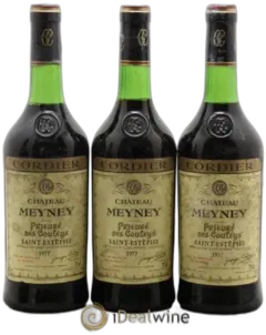 vue du vin Saint-Estèphe Prieuré des Couleys Château Meyney