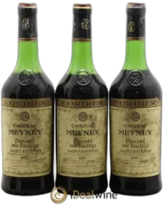 vue du vin Saint-Estèphe Prieuré des Couleys Château Meyney