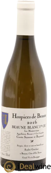 illustration du vin Beaune 1er Cru les Montrevenots Hospices de Beaune Cuvéesuzanne et Raymond André Goichot