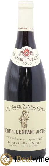 vue du vin Beaune 1er Cru Grèves Vigne de L&Apos;Enfant Jésus Bouchard Père & Fils
