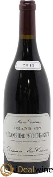 photo du vin Clos de Vougeot Méo-Camuzet