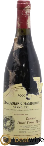 photo du vin Mazoyères Chambertin Grand Cru 2019 Domaine Perrot-Minot