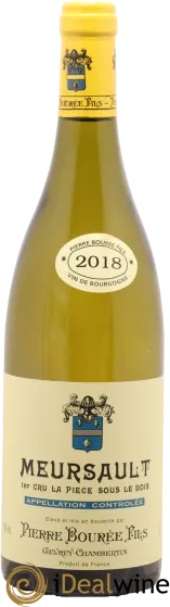 photo du vin Meursault 1er Cru la Pièce Sous le Bois Pierre Bourée
