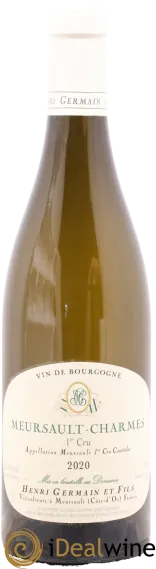photo du vin Meursault 1er Cru Charmes Henri Germain