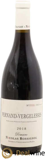 photos du vin Pernand-Vergelesses Rossignol