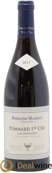 photo du vin Pommard 1er Cru Poutures Mazilly