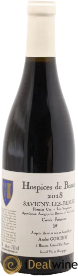 photo du vin Savigny-Lès-Beaune 1er Cru les Vergelesses Cuvée Forneret André Goichot Hospices de Beaune