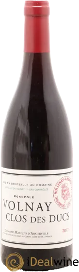 photo du vin Volnay 1er Cru Clos des Ducs Marquis D&Apos;Angerville
