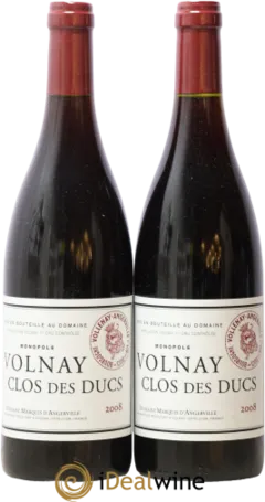 photo du vin Volnay 1er Cru Clos des Ducs Marquis D&Apos;Angerville