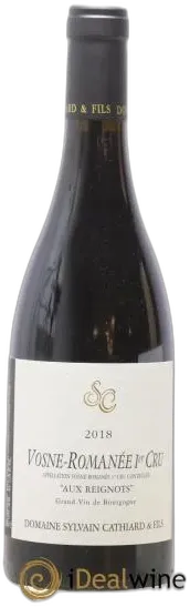 photo du vin Vosne-Romanée 1er Cru les Suchots Sylvain Cathiard & Fils