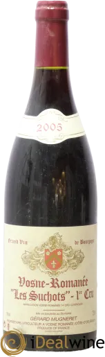 photo du vin Vosne-Romanée 1er Cru les Suchots Gérard Mugneret