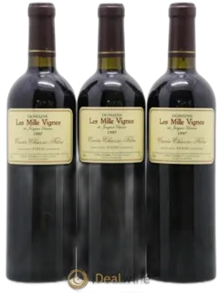 vue du vin Fitou Cuvée Chasse Filou Domaine les Mille Vignes