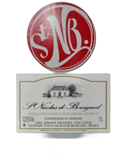 photo du vin Bib 5 Litres st Nicolas de Bourgueil Dom.de la Noue Fondis
