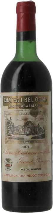 image du vin Chateau Bel Orme