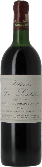 image du vin Chateau la Loubiere