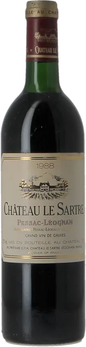 image du vin Chateau le Sartre